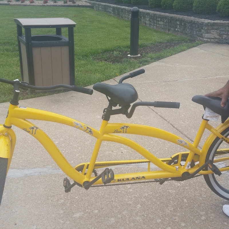 Image of yellow tandem bike | Relationship Counseling | Columbus Ohio